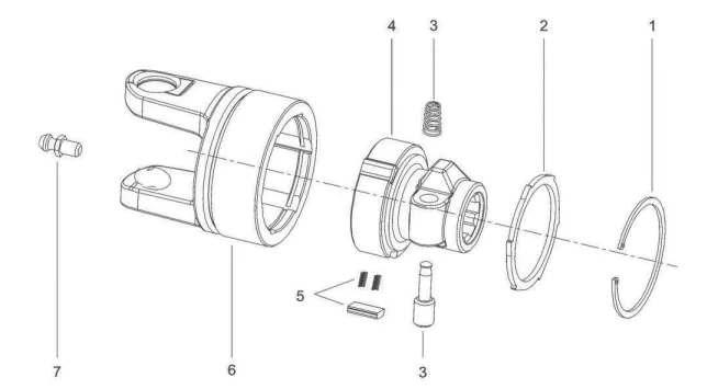 RA1 Series PTO Overrunning Clutch