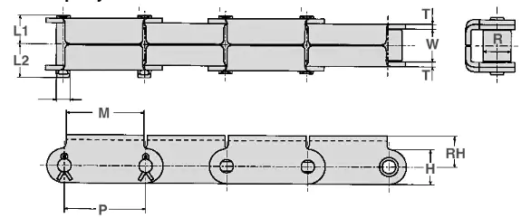 81X Rooftop Chain Lumber RT Chain