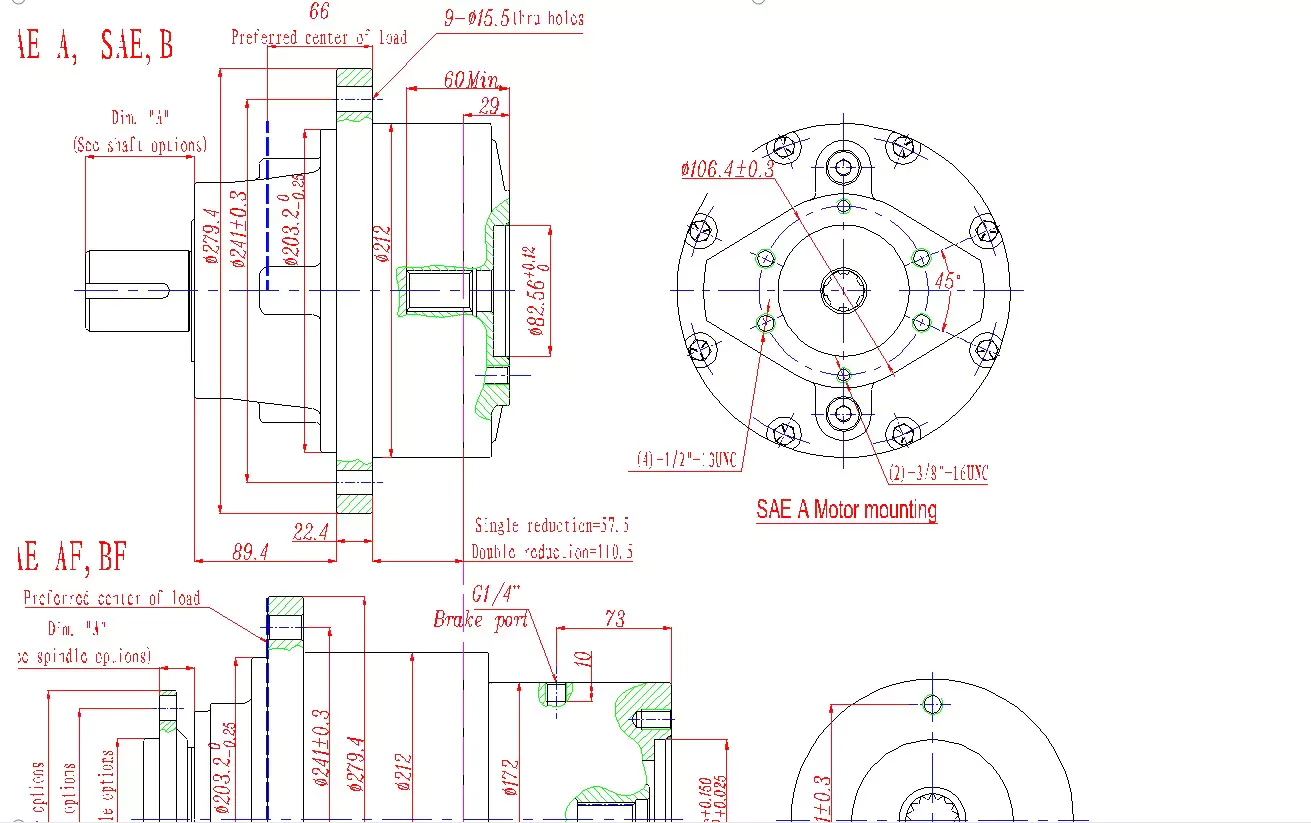 Model 6 Series Planetary gearbox