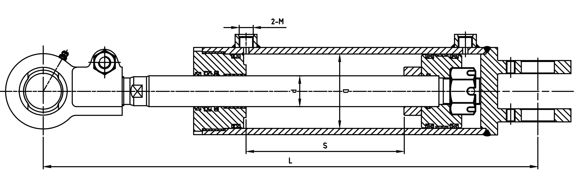 Forklift Tilt Cylinder