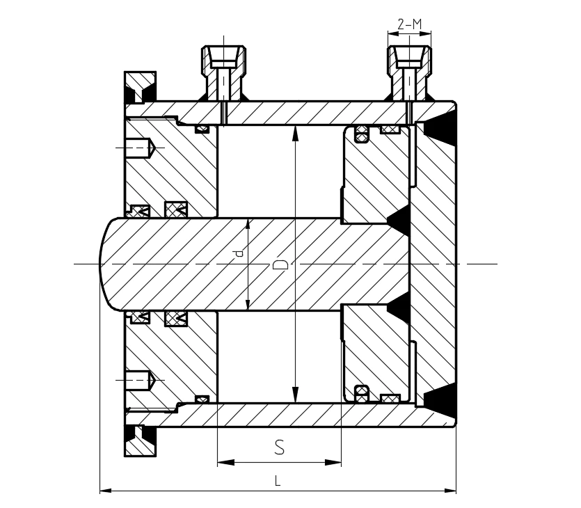Forklift tilt cylinder