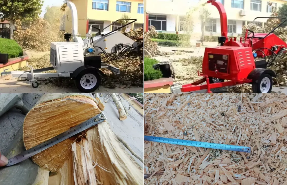 Diesel Wood Chipper Applications