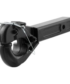 JY-PH-02A Pintle Hook for 2-Inch Hitch Receiver, 20,000 lbs. Fits 2-1 2-Inch Lunette Ring