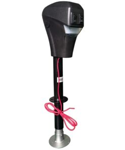 1BJY-322 แม่แรงยกรถพ่วงไฟฟ้าแบบมีไฟ LED 2 ดวง รุ่น Heavy Duty พร้อมขาตั้งแบบ A-Frame รับน้ำหนักได้ 3,500 ปอนด์ พร้อมขาแบบ Camper 12V DC