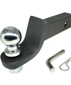 1BJY-HM-37 5000lbs Capacity Trailer Hitch Ball Mount With 2 Inch Ball With Pin And Clip