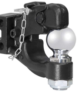 JY-PH-01D Receiver Mounts Trailer Towing Pintle Hook With Hitch Ball Trailer 6000 lbs Capacity