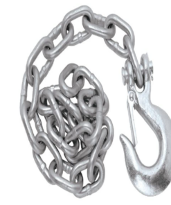 1BJY-SC-28 5 16x18 Inch Trailer Safety Chain with 1-Clevis Style Slip Hook-G70