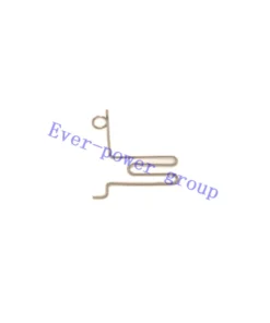 Double Spiral Torsion Negative To Positive Conversion Spring Battery Contact Springs